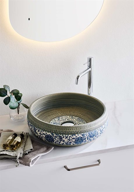Noro Tvättställ Blossom porslin