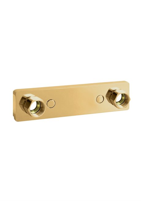 Hafa Blandarfäste Design 160 CC borstad mässing M26x1,5 16 Pex