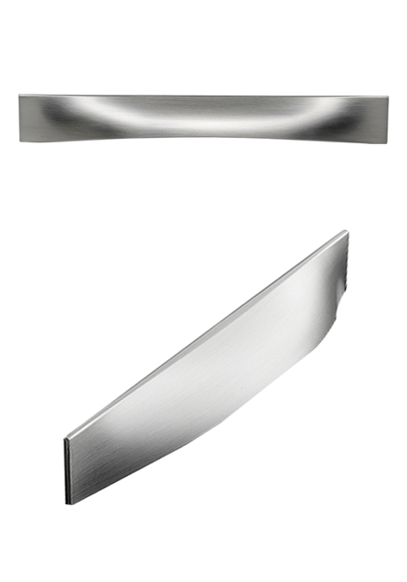 Noro Handtag Curve Borstad Aluminium