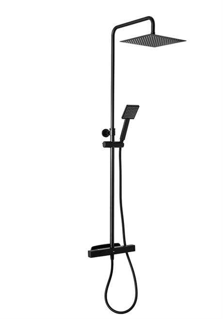 Hafa Mix Slim Square Takduschset Svart