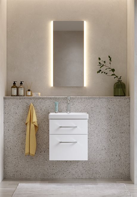 Noro Fix Trend 420 Tvättställsskåp Vit Se priset