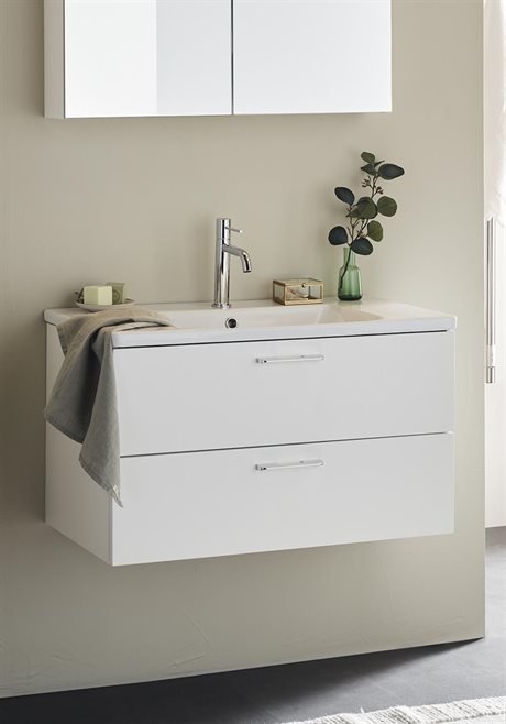 Noro Neo Tvättställsskåp vit matt 800 mm