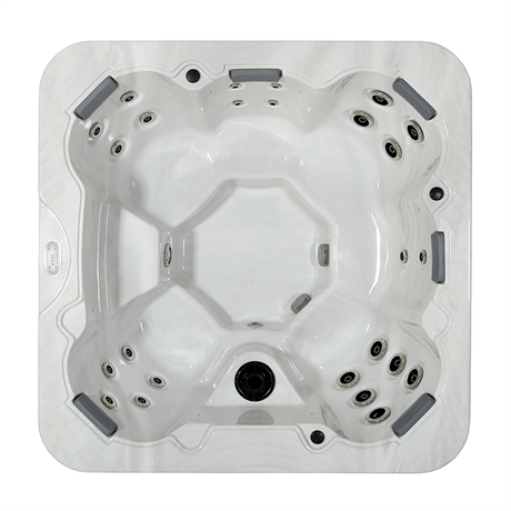 Viskan Saltö Spabad Fyra djupa hörnsäten