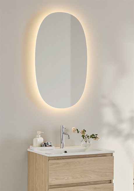 Hafa Ellipse Spegel Led 500x850