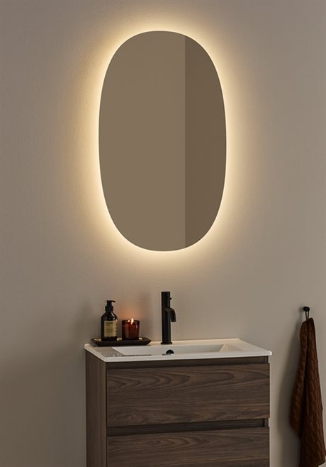 Hafa Ellipse Spegel Led 500x850