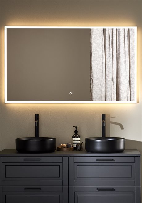 Hafa Store Spegel Square Led 1200
