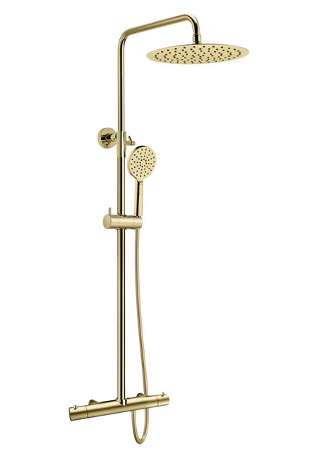 Noro Studio Borstad Mässing takduschset CC160