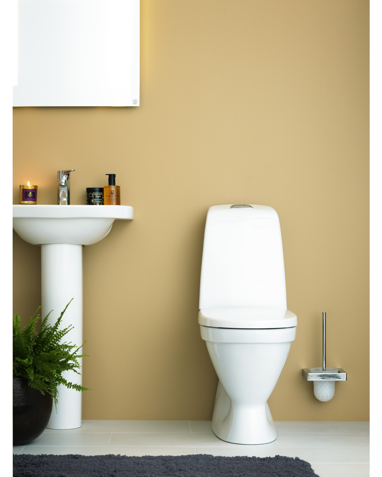 Toalettstol Gustavsberg Nautic 1500 C+ Hygienic Flush för Limning med ...